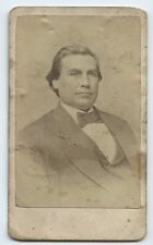Rare CDV Civil War Soldier Indian Fighter Samuel McLean Pollock 6th Iowa Cavalry picture