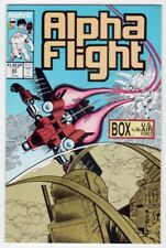 MARVEL Alpha Flight (1983) #63 John Byrne Box vs. USAF VG/FN 5.0 Mid Grade picture
