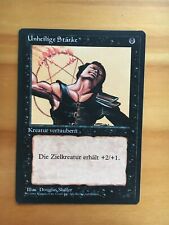 MTG FBB Unholy Strength German NM/SP picture