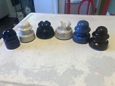 Lot of 6 Ceramic Insulators-Lapp-Thomas-Unmarked- (5) picture
