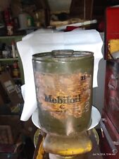 Vintage 1943   Mobiloil  C 5 Gal. Oil Can RARE Paper Label picture