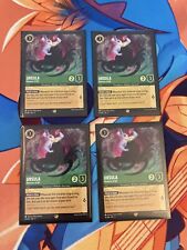 4x Disney Lorcana Ursula Deceiver  Of All Legendary Into The Inklands Play Set picture