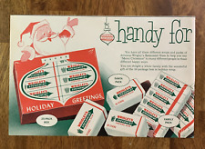 Print Ad Wrigley's Chewing Gum Holiday Greetings 1960 #0040 picture