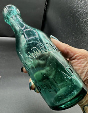 Antique Blob Top Bottle Pony J Andrews Philadelphia Soda Mineral Water picture