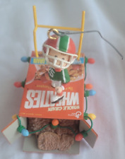 Wheaties Christmas Kicks Ornament Ltd Ed 3rd Issue Breakfast of Champions 1993 picture