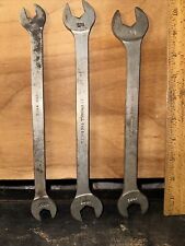 3 Vintage Cornwell (Open End Wrenches) TW44, TW50 & TW52. 11/16,3/4,5/8, 17/32 picture