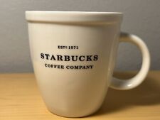 2006 Starbucks Coffee Co. Barista Series 18 oz Ceramic Mug Classic Est. 1971 picture