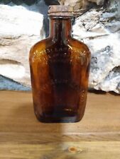 Vintage The Christian Brothers of California Amber Glass Screw Top Liquor Bottle picture