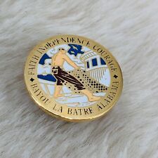 Bayou La Batre Alabama Souvenir Great Seal Enamel Lapel Pin picture