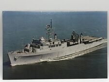 Postcard US Navy USS Portland LSD 37 Amphibious Landing Ship Dock Unposted picture