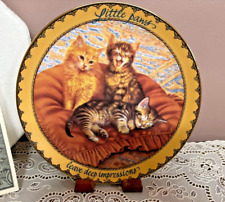 Vintage 1996 Bradford Exchange- Sitting Pretty - Cats & Kitten Plate Series -3rd picture