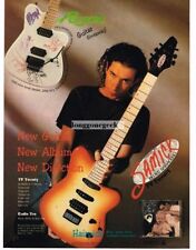 1995 SAMICK TV Twenty Electric Guitar BLUES SARACENO Vintage Print Ad  picture