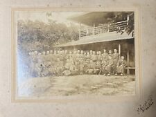 C 1890s Japanese Photograph Monks Monastery Buddhism Geta Footwear Buddhists picture