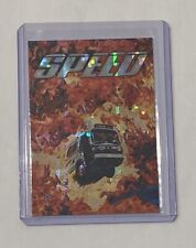 Speed Limited Edition Artist Signed “Get Ready For Rush Hour” Refractor Card 1/1 picture