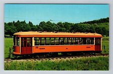 Washington PA-Pennsylvania, Arden Trolley Museum, Transit Car, Vintage Postcard picture