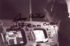 Jerry Bostick Signed 4x6 Photo NASA Apollo 13 Flight Director Space Moon Auto picture