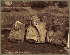 Photo of Remains of Statues,Palmyra,Syria,Tadmur,Maison Bonfils,1867-1899 picture