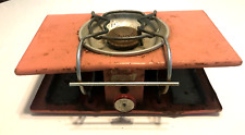 Vintage Pink Coleman LP Gas Picnic Single Burner Camp Stove model 5402A Untested picture