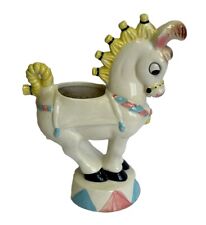 Vtg Circus Pony /Horse PLANTER  Japan Kitschy nursery National Potteries picture
