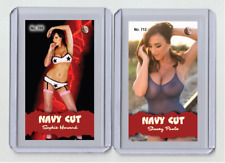Stacey Poole rare MH Navy Cut #'d x/3 Tobacco card no. 712 picture