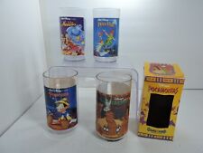 Burger KIng Disney vintage tumblers set of 4 made in USA 1994 picture
