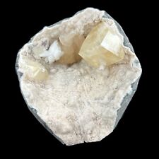 Natural Calcite with Stilbite Zeolite Minerals #EB 11 picture