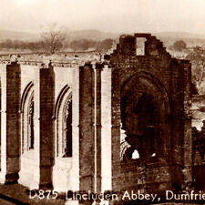 Vintage 1920s lincluden Abbey Dumfries Uchtred Lord Calloway Postcard UK picture