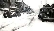 1915 Photograph Heavy Snow 21 Cliff St Waterbury, Ct picture