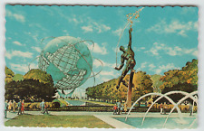 Postcard Chrome Plaza of the Astronauts 1964 World's Fair in New York, NY picture
