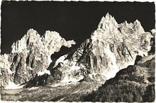Snow-Dusted Mountains, Mont Blanc Massif, Mont Blanc Country, France Postcard picture