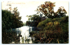 Bantam River  Litchfield  Connecticut    Postcard  1910 picture