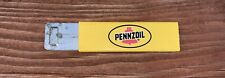 VINTAGE PENNZOIL BOX CUTTER / UTILITY KNIFE /GAS & OIL ADVERTISING picture