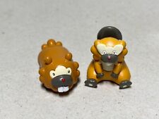Bidoof, Bibarel A.1 Pokemon Monster Bandai Full Color Collection Figure Toy. picture