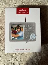 Hallmark License To Cruise New Driver Photoholder Keepsake Ornament 2023 picture