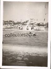 1939 Butlins Holiday Camp Clacton Bathing Pool Original Photo 3.5 x 2.5 inches picture