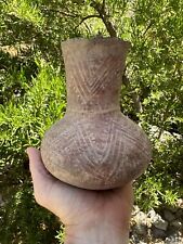 Prehistoric Ancient Arizona Anasazi Salado Rare Tonto White On Red Pottery Bowl picture