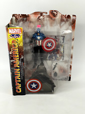 Disney Store Captain America Action Figure Marvel Select 7'' New With Box picture