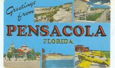 FLORIDA-GREETINGS-PENSACOLA,FLORIDA-LINEN-MULTIVEW--(RIBBON-FL) picture