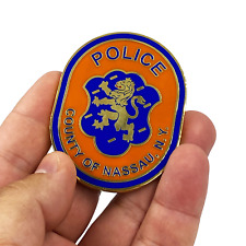 DD-012 LI Nassau County Police Department Long island Dept. Challenge Coin thin picture