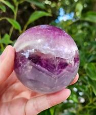 High Quality Multi-colored Fluorite Quartz Crystal Sphere  310g 56mm 🔮 picture