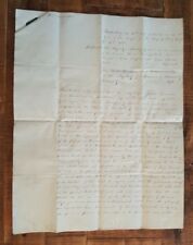 ANTIQUE English Hand Written Land Indenture(King George IV) - March 1820/Signed picture
