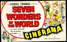 CINERAMA POSTCARD: Seven Wonders of the World - Cincinnati picture