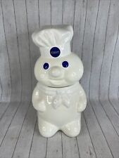 Pillsbury Company Doughboy Ceramic Cookie Jar 12” Vintage 1988 picture
