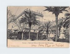 Postcard Café des Allées et Monument Lord Brougham, Cannes, France picture