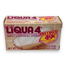 Vintage 80’s Liqua 4 Skin Cleansing System Replaces Bar Soap 2.5 Oz New  picture