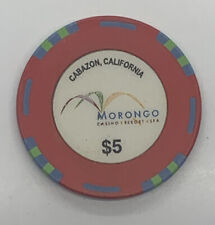 Morongo Casino Resort Spa Indian Reservation $5 Chip - Cabazon CA California picture