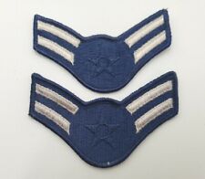 U.S. Air Force Airman First Class Patch Insignia Large. NOS Original (Pair) picture