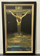 Vintage Salvador Dali Vilas-Mages Print Christ Of St. John Of The Cross 33 x 20 picture