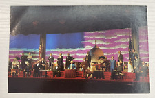 Vtg Postcard The Hall of Presidents, Inside liberty Square, Walt Disney World picture