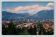 Vancouver British Columbia-Canada, City From Little Mountain, Vintage Postcard picture
